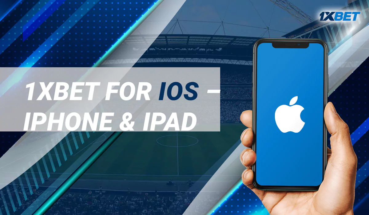 Mobile versions of the 1xbet Casino app are available for iOS.